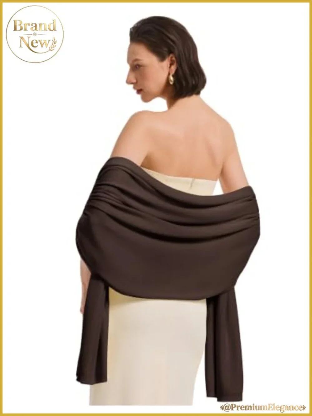 Viscose Cotton Pashmina Shawl Wrap Evening Wedding Bridal Oversized Scarf